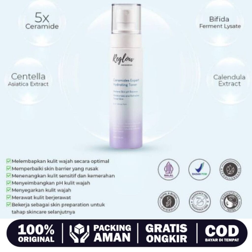 Reglow Skincare dr Shindy Ceramide Expert Hydrating Toner