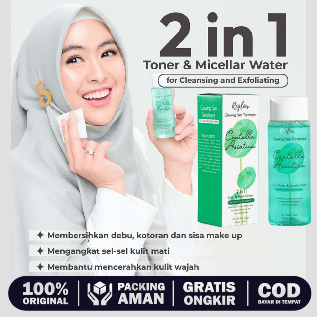 Reglow 2in1 Toner & Micellar Water.